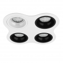 D64606070707 Встраиваемый точечный светильник Domino Round Lightstar, Domino