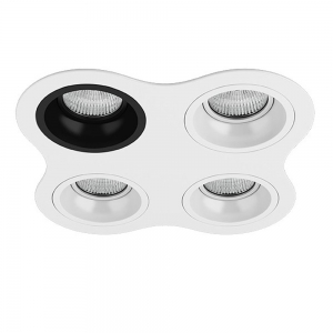 D64607060606 Встраиваемый точечный светильник Domino Round Lightstar, Domino