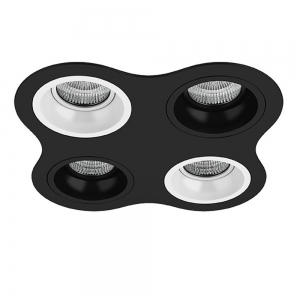 D64706070607 Встраиваемый точечный светильник Domino Round Lightstar, Domino