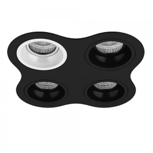 D64706070707 Встраиваемый точечный светильник Domino Round Lightstar, Domino