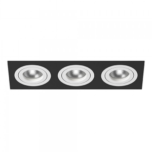 i537060606 Встраиваемый точечный светильник Intero 16 Triple Quadro Lightstar, Intero 16