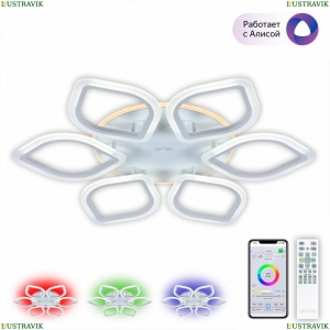 CL236A160E Светодиодная потолочная люстра Citilux, Ромби Смарт