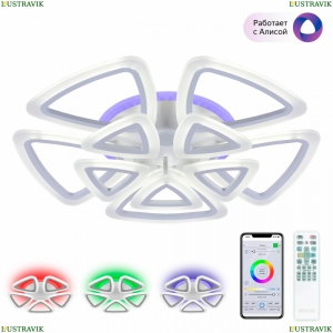 CL234A290E Потолочная светодиодная люстра с голосовым управлением Citilux, Мальта Смарт