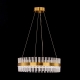 Citilux Рианна CL337053 LED Люстра хрустальная с пультом Бронза
