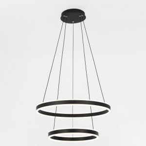 Citilux Дуэт CL719641 LED Люстра подвесная с пультом Чёрная
