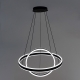 Citilux Дуэт CL719641 LED Люстра подвесная с пультом Чёрная