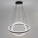 Citilux Дуэт CL719641 LED Люстра подвесная с пультом Чёрная
