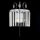 Citilux Инга CL335321 Бра хрустальное с выключателем Хром