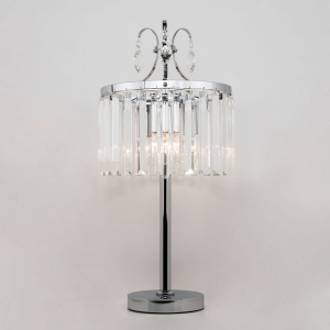 Citilux Инга CL335831 Настольная лампа хрустальная Хром