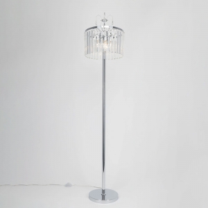 Citilux Инга CL335941 Торшер хрустальный Хром