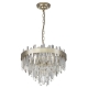 Citilux Лаура CL301262 Люстра хрустальная подвесная Шампань