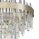 Citilux Лаура CL301262 Люстра хрустальная подвесная Шампань