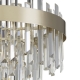 Citilux Лаура CL301262 Люстра хрустальная подвесная Шампань