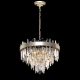 Citilux Лаура CL301262 Люстра хрустальная подвесная Шампань