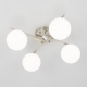 Citilux Адам Смарт CL228A141 RGB LED Умная люстра Матовый Хром