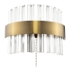 Citilux Рианна CL337313 LED Бра хрустальное с выключателем Бронза