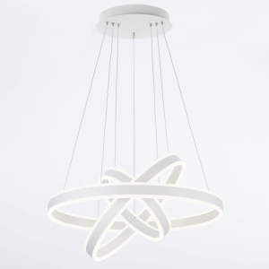 Citilux Дуэт CL719650 LED Люстра подвесная с пультом Белая