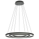 Citilux Дуэт CL719681 LED Люстра подвесная с пультом Чёрная
