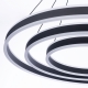 Citilux Дуэт CL719681 LED Люстра подвесная с пультом Чёрная