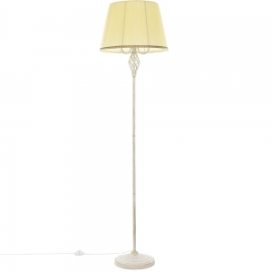 Citilux Вена CL402923 Торшер патина с кремовым абажуром