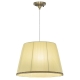 Citilux Вена CL402033 Подвесной светильник бронза с кремовым абажуром