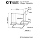 Citilux Дуэт CL719K310 LED Люстра подвесная с пультом Белая