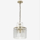 Citilux Инга CL335133 Люстра хрустальная подвесная Бронза