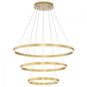 Citilux Дуэт CL719682 LED Люстра подвесная с пультом Золото