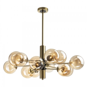 Citilux Нарда CL204190 Люстра на штанге Бронза