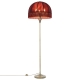 Citilux Базель CL407933 Торшер бронза с красным абажуром