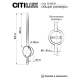 Citilux Стиг CL203311 Бра светодиодное с выключателем Чёрное