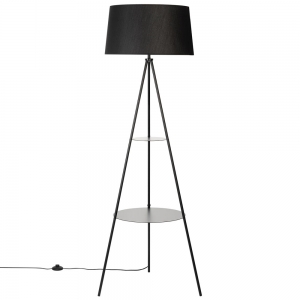 Citilux Рейнер CL806021 Торшер со столиком Чёрный