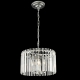 Citilux Джейн CL306141 Хрустальная подвесная люстра Хром