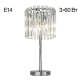 Citilux Джейн CL306831 Хрустальная настольная лампа Хром