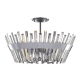 Citilux Вестерос CL307180 Люстра хрустальная потолочная Хром