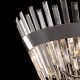 Citilux Вестерос CL307180 Люстра хрустальная потолочная Хром