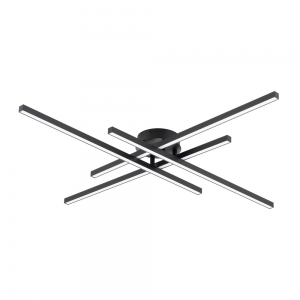 Citilux Стиг CL203141 LED Люстра потолочная с пультом Чёрная