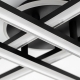 Citilux Trent CL203641 LED Люстра потолочная с пультом Чёрная