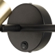 Citilux SAT CL505631 Спот поворотный с выключателем Чёрный+Золото