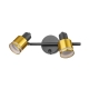Citilux Bruno CL565524 Спот поворотный Чёрный+Бронза