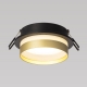 Citilux Hardy CL002D14 Встраиваемый светильник Чёрный+Золото