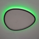 Citilux ТRIO CL215B261E LED RGB Люстра с пультом Чёрная