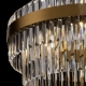 Citilux Sheldon CL339163 LED Люстра хрустальная с пультом Бронза