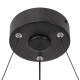 Citilux TRIO CL215B051 LED Люстра подвесная с пультом Чёрная