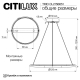 Citilux TRIO CL215B051 LED Люстра подвесная с пультом Чёрная