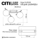 Citilux DORSY CL223132 LED Люстра поворотная Чёрная
