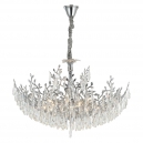 Citilux RITZ CL310121 Люстра хрустальная подвесная Хром