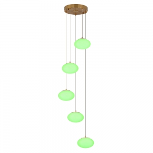 Citilux ATMAN SMART CL226A053 LED RGB Умная каскадная люстра Бронза