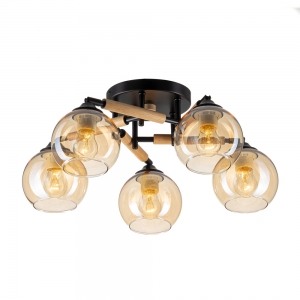 Citilux TIKA CL133151 Люстра поворотная Чёрная