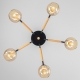 Citilux TIKA CL133151 Люстра поворотная Чёрная